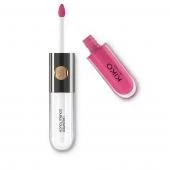 KIKO UNLIMITED DOUBLE TOUCH Стойкая двусторонняя жидкая помада - 119 Rhododendron Pink-ann_img