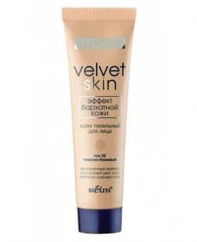LUXURY_КРЕМ тональний д/обл Ефект оксамитової шкіри,30мл тон 02 тілесно-бежевий-det_img