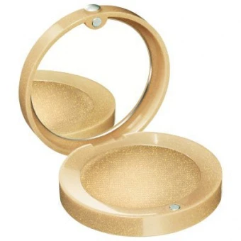 Bourjois Тени для век Little Round Pot - 12 Extra-or-dinaire, блестящее желтое золто-det_img