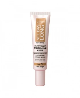 Белита декор КРЕМ Тональний Матуючий SoftMatte 30мл_ т 75 Dark beige-det_img
