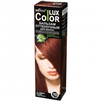 Белита Оттеночный бальзам для волос «COLOR LUX» тон 10-det_img